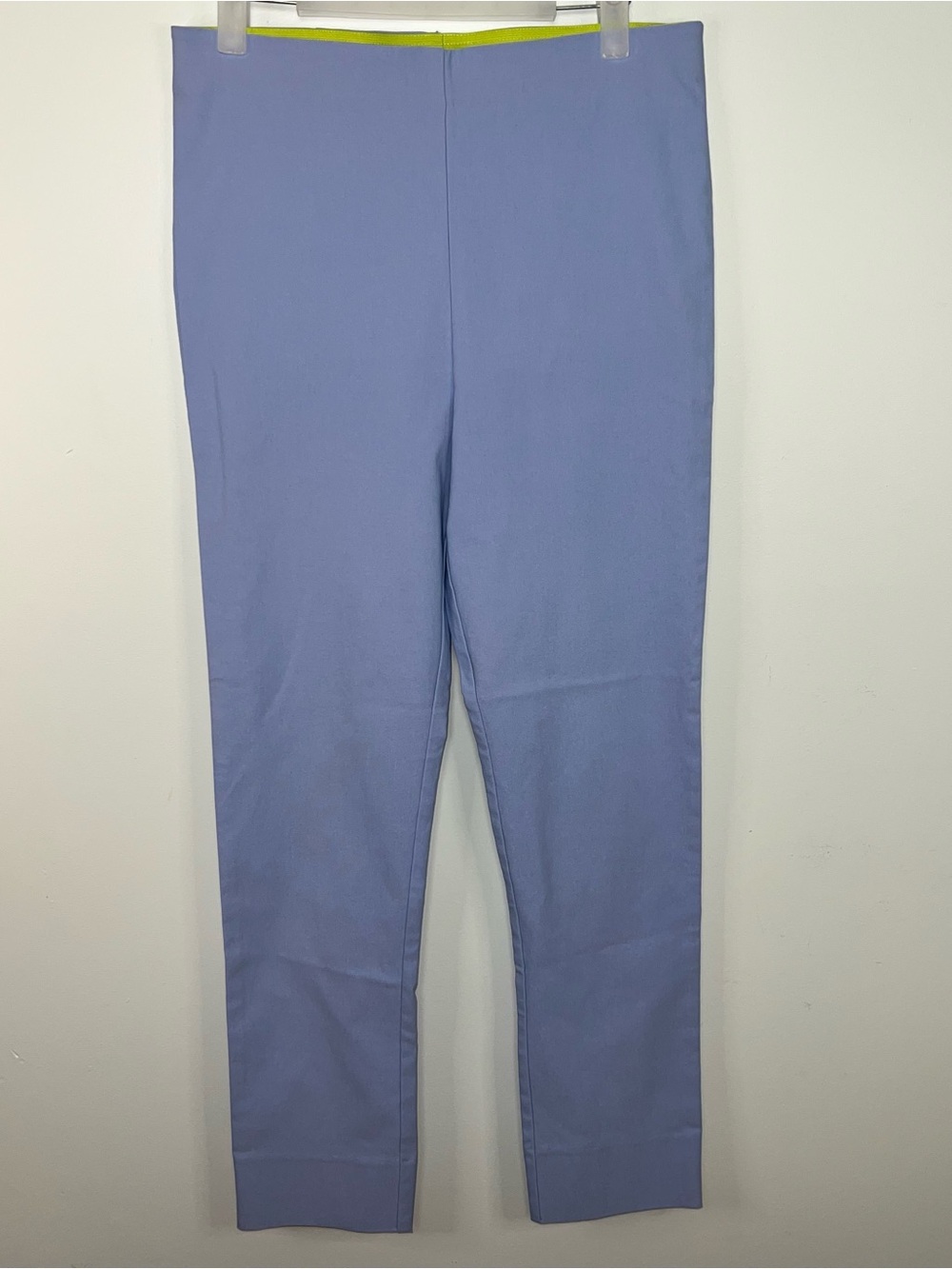 Gretchen Scott Light Blue Periwinkle Ankle Pants Women’s Medium Preppy Stretch - Picture 2 of 12